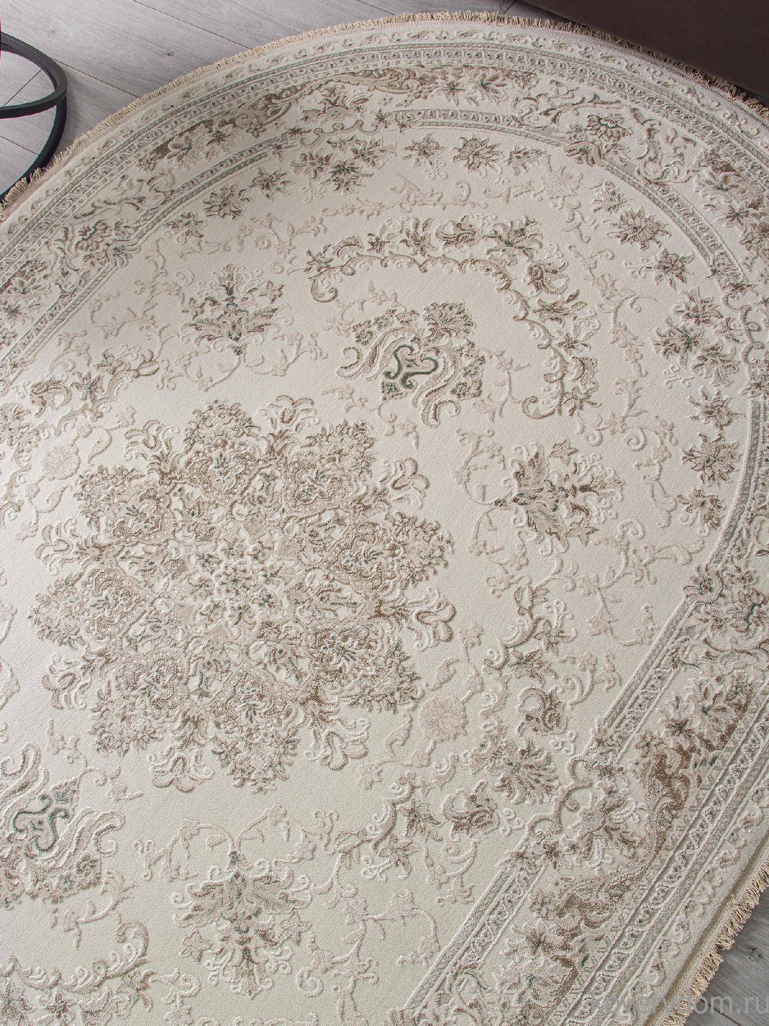 Ковер Jasmine 35760Z CREAM / CREAM Овал Ковер Jasmine 35760Z CREAM / CREAM Овал