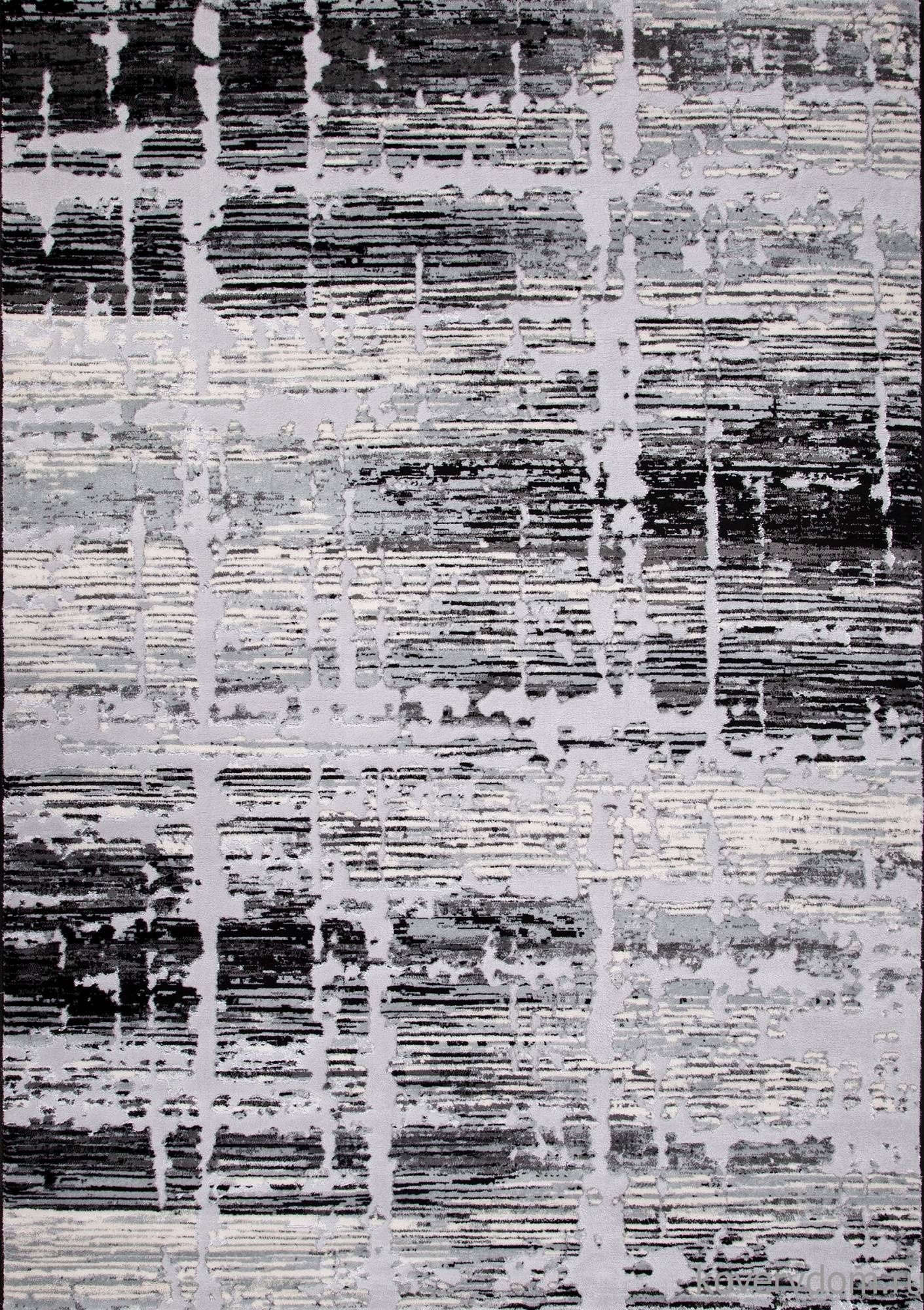 Ковер Valentino Y012A LIGHT GREY SHIRINK / BLACK Ковер Valentino Y012A LIGHT GREY SHIRINK / BLACK