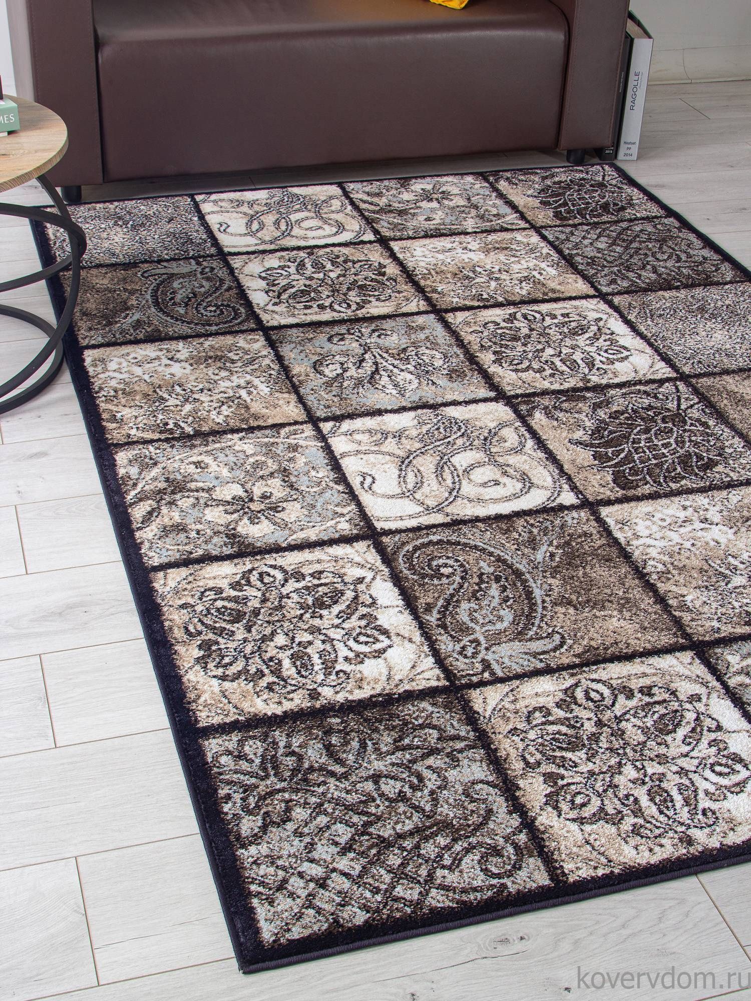 Ковер VALENCIA DELUXE D328 BROWN Ковер VALENCIA DELUXE D328 BROWN