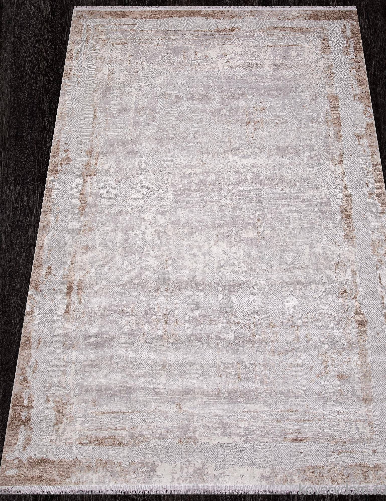 Ковер ALANYA 22464A WHITE / GREY SHR