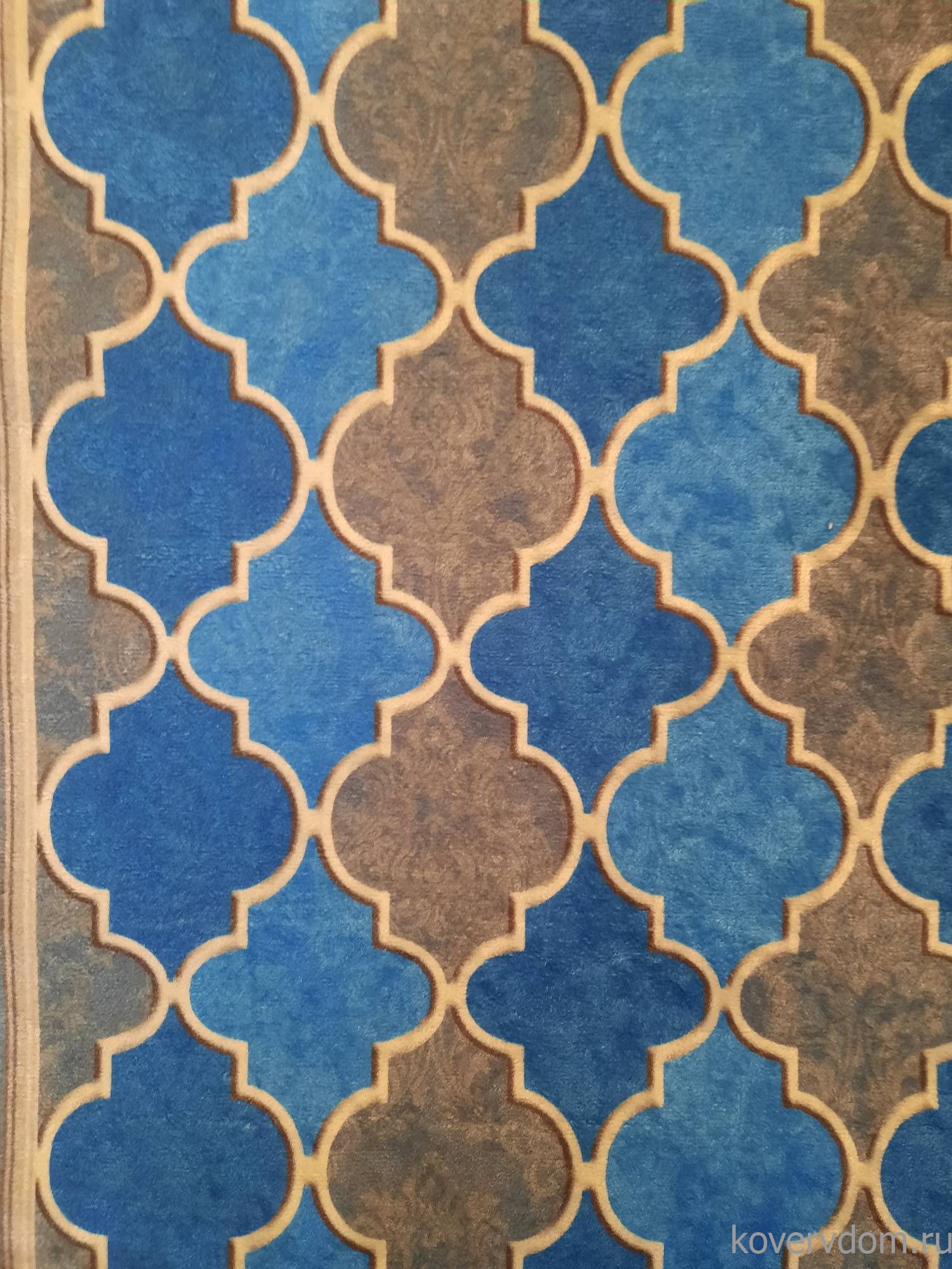 Ковер Decovilla 21023.102 HANZADE Голубой Ковер Decovilla 21023.102 HANZADE Голубой